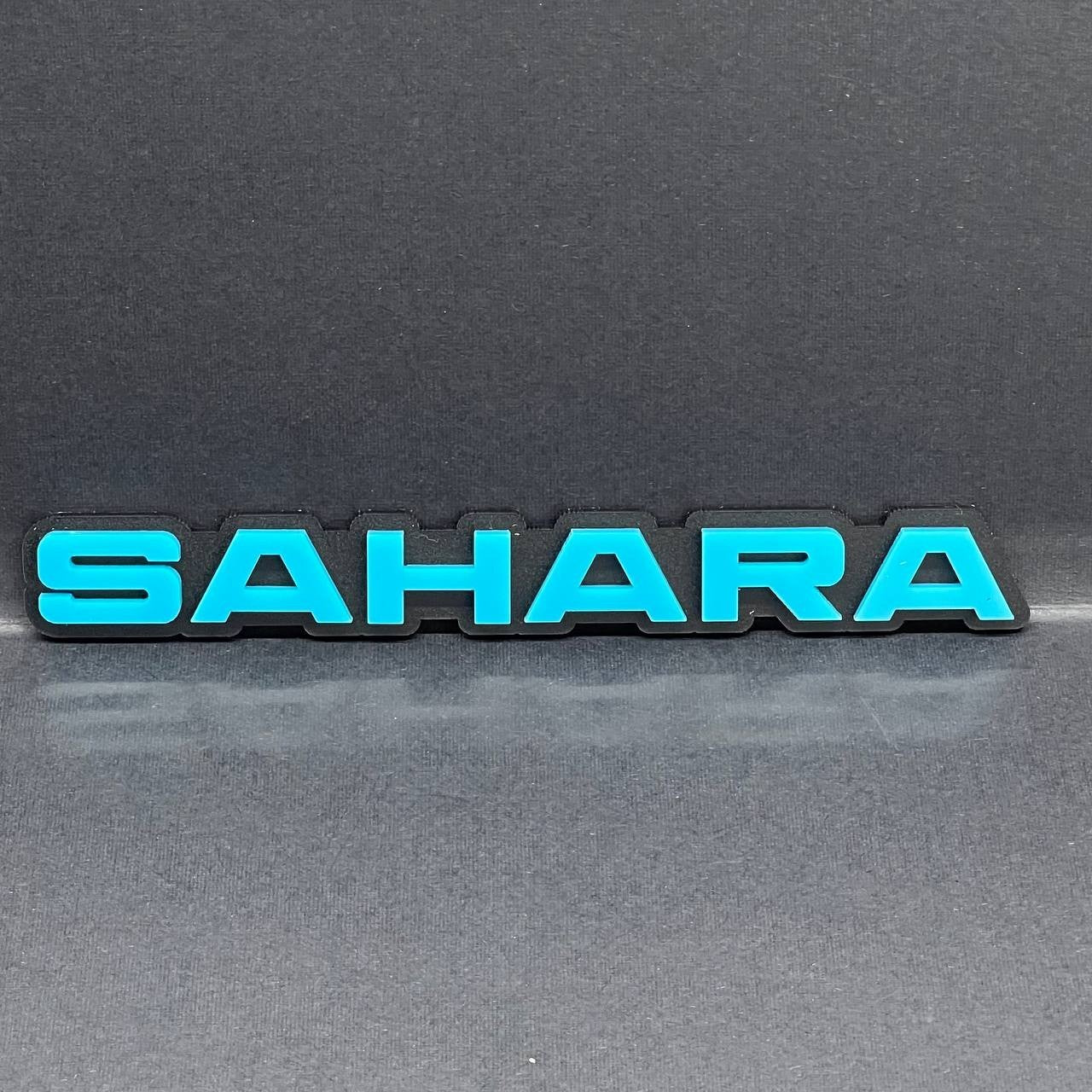 1PC SAHARA 3D multicolor emblem for Jeep Wrangler Sahara Multicolor