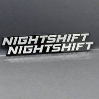2pcs NIGHTSHIT Multicolor Emblems – NIGHTSHIT Fender Badges for NIGHTSHIT Emblem