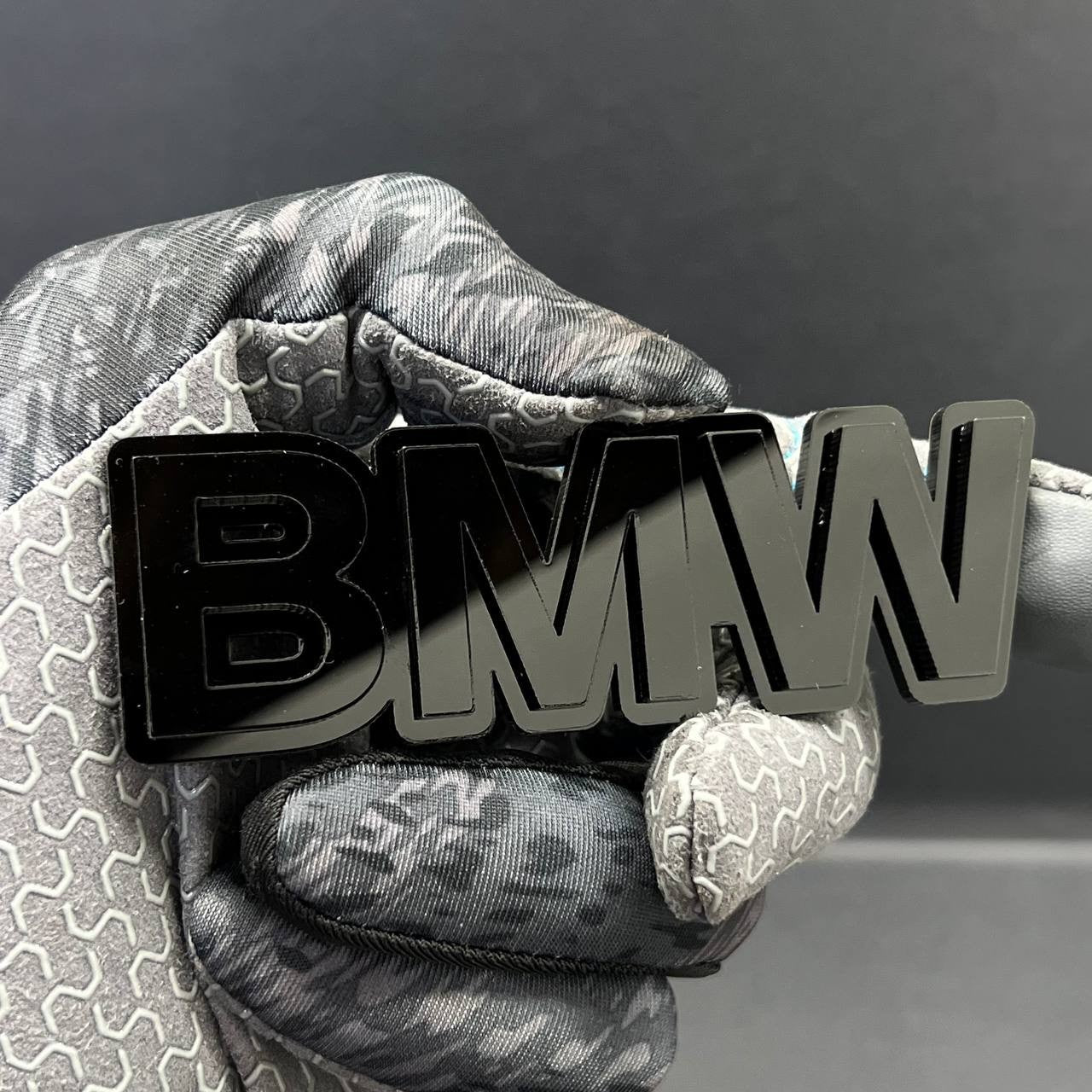 1PC BMW 3D Lettering Emblem – Exterior Badge Decal for Trunk, Fender, or Door