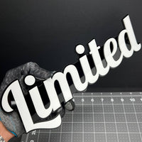 1PC LIMITED 3D Acrylic Emblem Badge for Car SUV or Truck – Fender/Tailgate