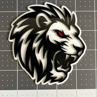 1PCS LION 3D Emblem Custom Badge Sticker for Car SUV TRUCK