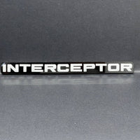 1PC INTERCEPTOR Emblem Custom Fender or Tailgate Badge for Car, SUV, or Truck