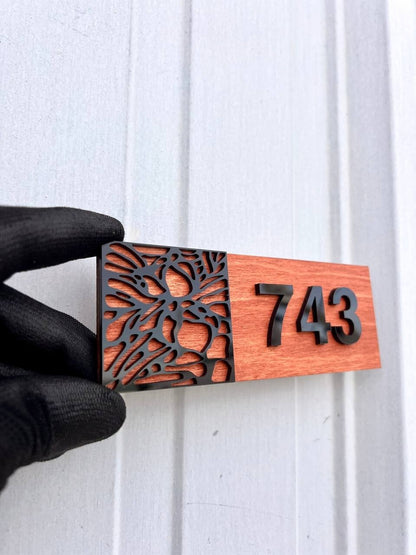 Custom House Number Plaque Personalized Home Address Sign house number