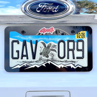 COLOR CHOICE Mountain License Plate Frame--Offroad-4x4
