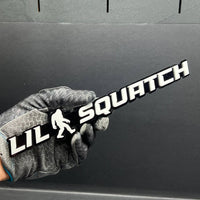 1pc LIL SQUATCH 3D Emblem – Custom Multicolor Acrylic Badge for Car, Truck & SUV