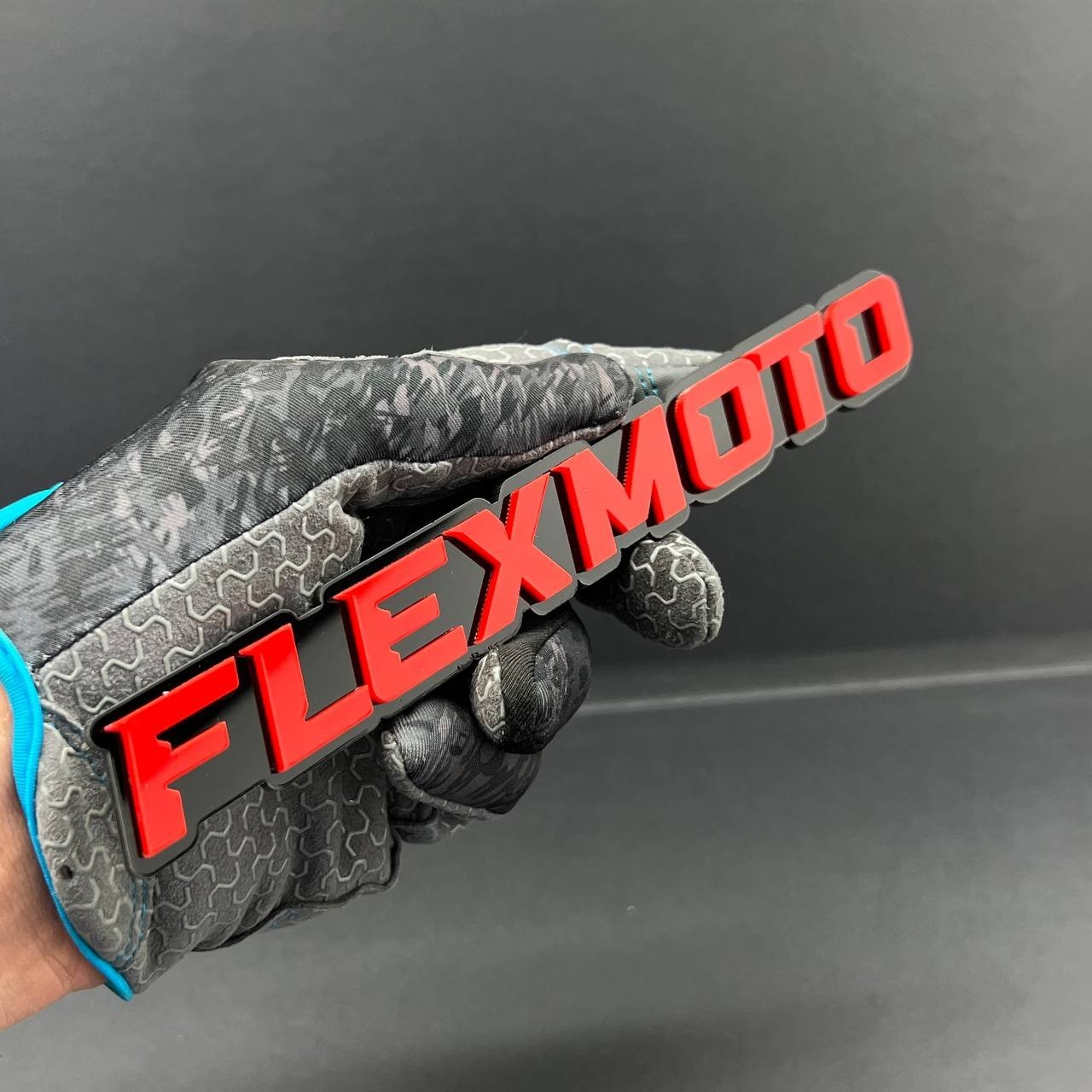 1PC FLEXMOTO Emblem – 3D Acrylic Tailgate or Fender Badge for Truck SUV Car