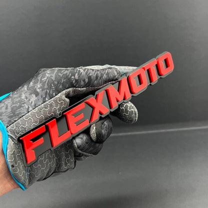 1PC FLEXMOTO Emblem – 3D Acrylic Tailgate or Fender Badge for Truck SUV Car