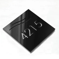 Personalised Address Plaques House Door Number Signs House Number Plaques Matt