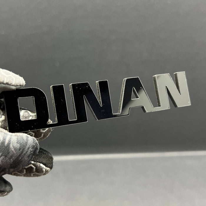 DINAN Multicolor 3D Car Emblem – Easy Install Acrylic Trunk & Fender Sticker