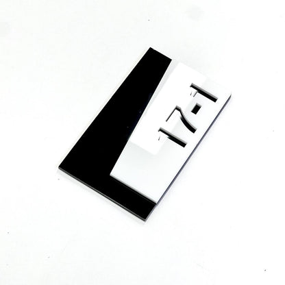 House Number Plaques Door Sign Plaque House Numbers Laser Cut House Signs Plate