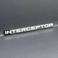 1PC INTERCEPTOR Emblem Custom Fender or Tailgate Badge for Car, SUV, or Truck