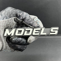 1PC MODEL S Emblem – Acrylic Tailgate or Fender Badge for Car, SUV, Truck
