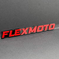 1PC FLEXMOTO Emblem – 3D Acrylic Tailgate or Fender Badge for Truck SUV Car