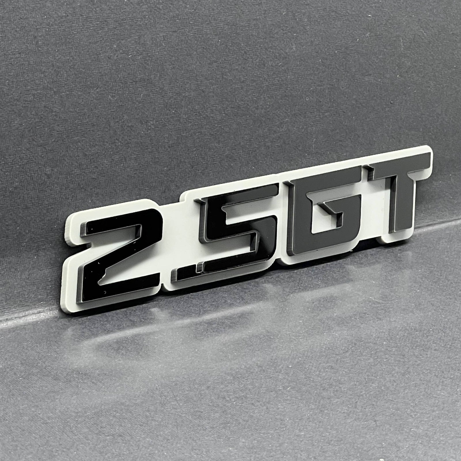 2.5 GT Multicolor 3D Emblem – Durable Acrylic Badge for SUBARU Vehicles