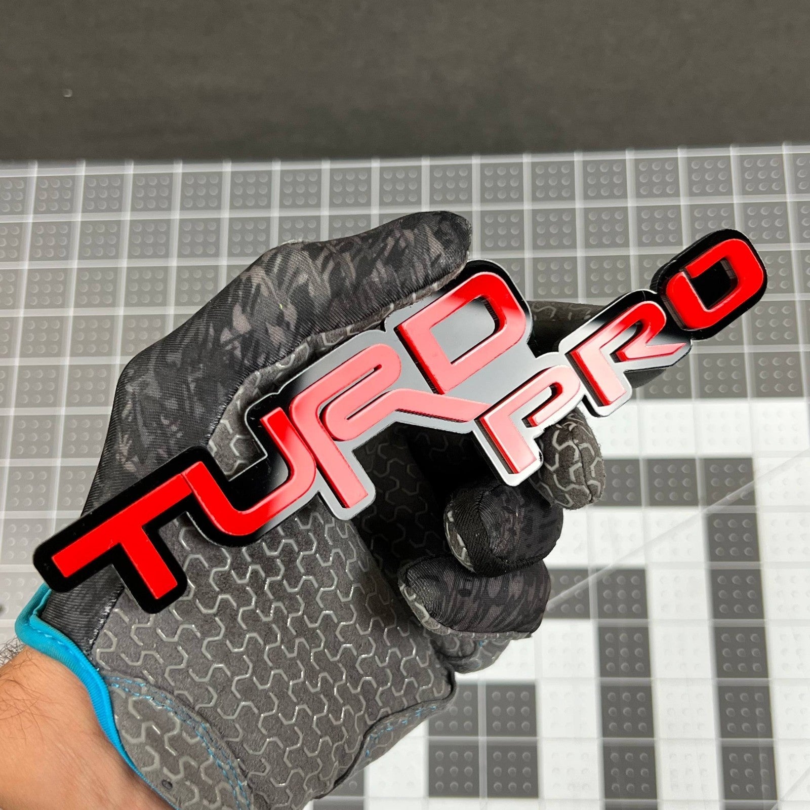1PC TRD PRO Emblem – Durable 3D Acrylic Multicolor Fender & Tailgate Badge