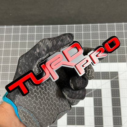 1PC TRD PRO Emblem – Durable 3D Acrylic Multicolor Fender & Tailgate Badge