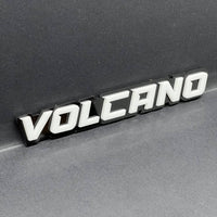 1PCS VOLCANO Emblem – 3D Multicolor Acrylic Car, Truck & SUV Badge Decal