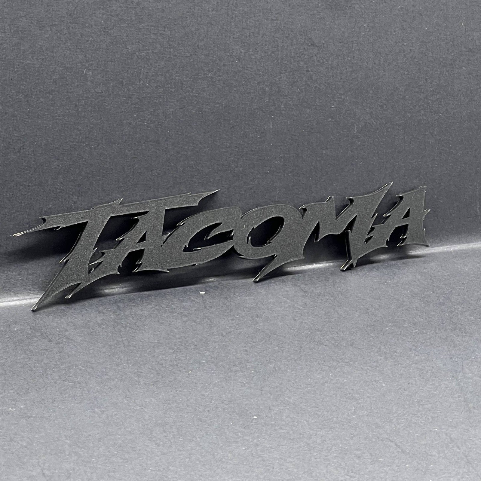1pc TACOMA Multicolor 3D Car Emblem Easy Install Acrylic Trunk & Fender Sticker
