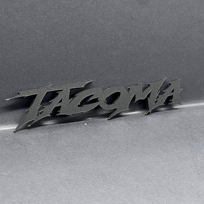1pc TACOMA Multicolor 3D Car Emblem Easy Install Acrylic Trunk & Fender Sticker