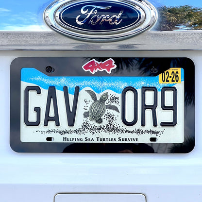 COLOR CHOICE 4x4 License Plate Frame--Offroad
