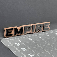 1PC EMPIRE Emblem – Multicolor 3D Acrylic Fender or Tailgate Car Badge Decal