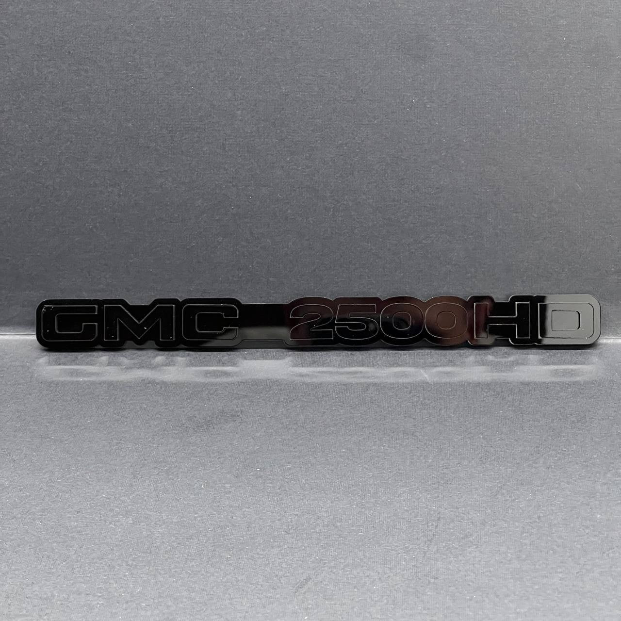 2pcs GMC 2500 HD Emblems Black on Black – Side Fender Badges GMC 2500 HD