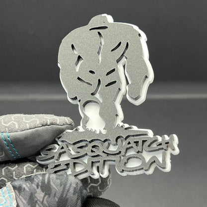 1PC SASQUATCH EDITION Emblem – 3D Acrylic Off-Road Badge for Truck SUV