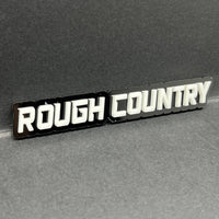 ROUGH COUNTRY 3D Emblem – Multicolor Acrylic Badge for Car, Truck & SUV  1pcs