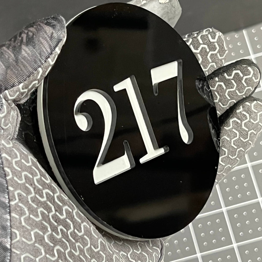 Door Numbers & Signs – Personalized Custom House Number Plaques