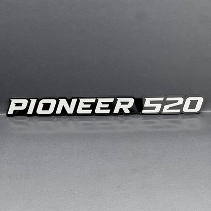 1PC PIONEER 520 Emblem –  3D Acrylic Fender or Tailgate Badge for Car