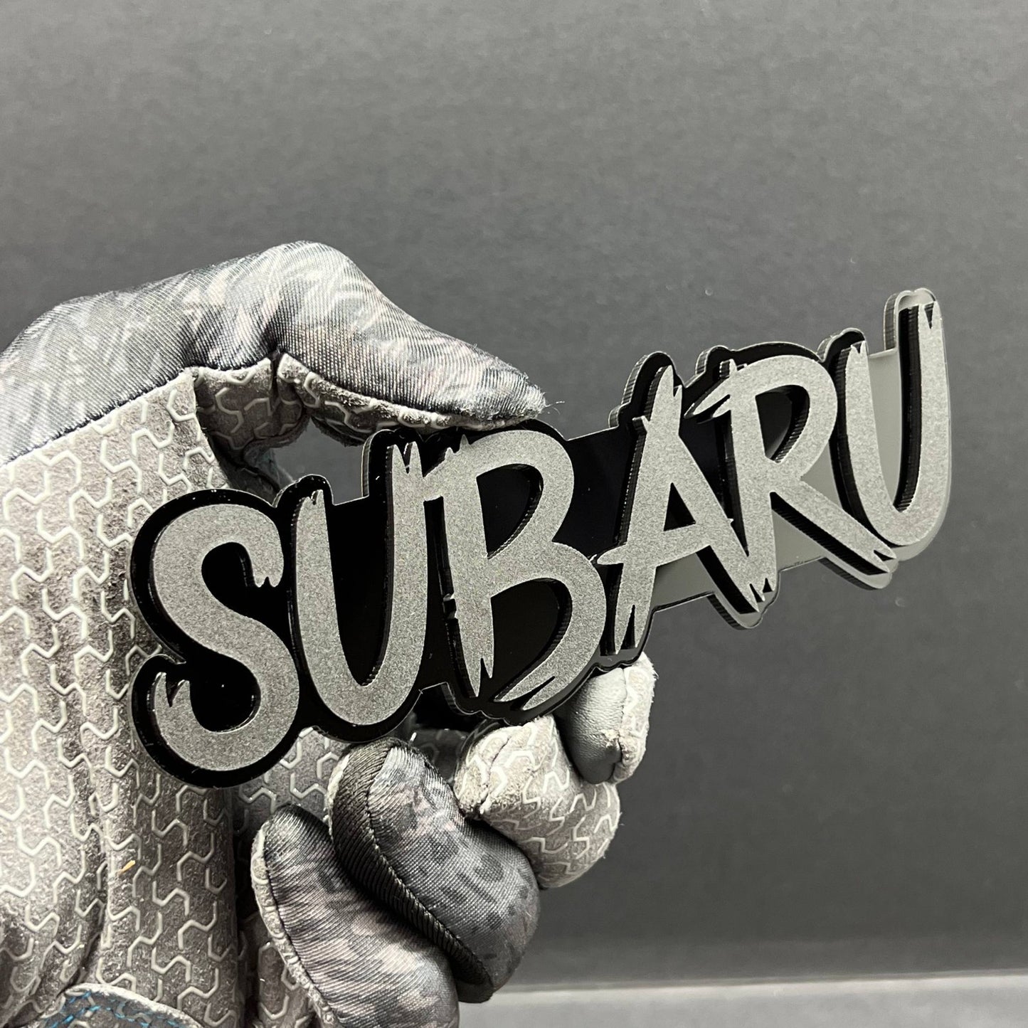 1pcs Subaru 3D Emblem – Multicolor Acrylic Car Badge Decal for Fender & Trunk