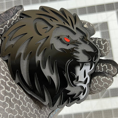 1pcs LION Multicolor 3D Acrylic Emblem – Custom Car, Truck & SUV Exterior Badge