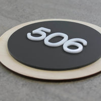 House Door Number Signs House Number Plaques Matt Personalised Address Plaques
