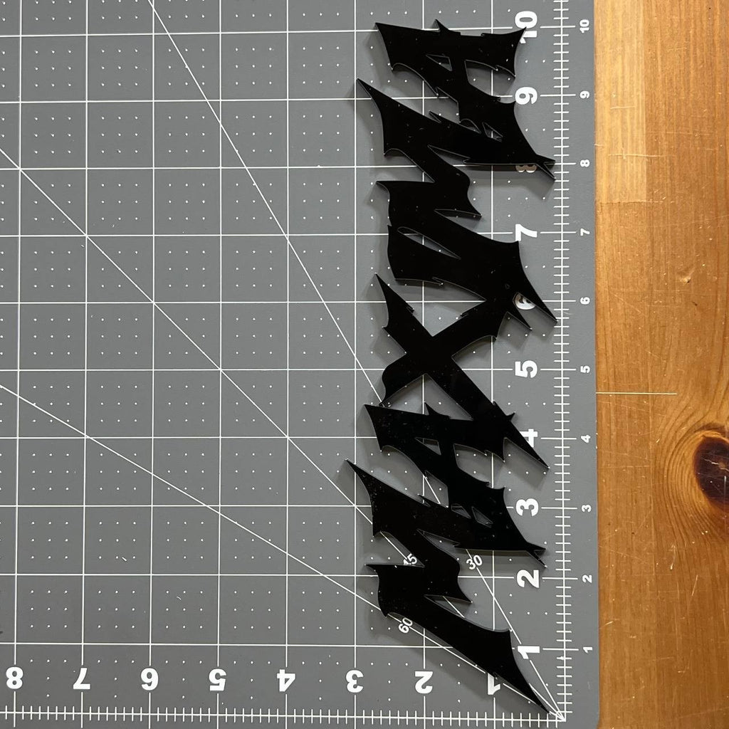 1PC MAXIMA Emblem – 3D Multicolor Acrylic Car Badge Decal Fits Nissan Maxima