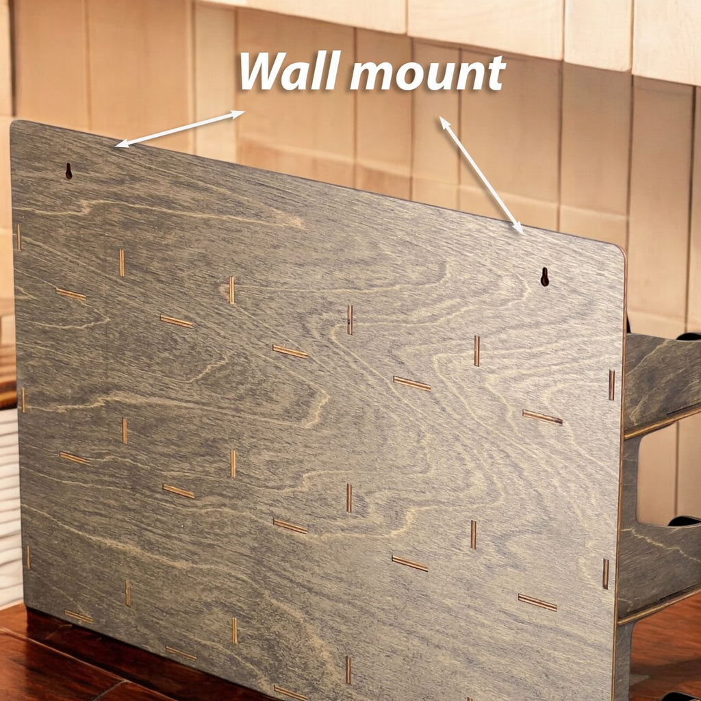 Wooden Tea Box Storage Oranizer Tea Bag Holder tea shelf organizer
