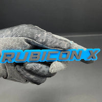 1PC Rubicon X Mate Emblem Custom Fender or Tailgate Badge for Car, SUV, or Truck