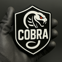 1pcs COBRA Emblem Badge – Custom 3D Multicolor Acrylic Fender Tailgate Decal