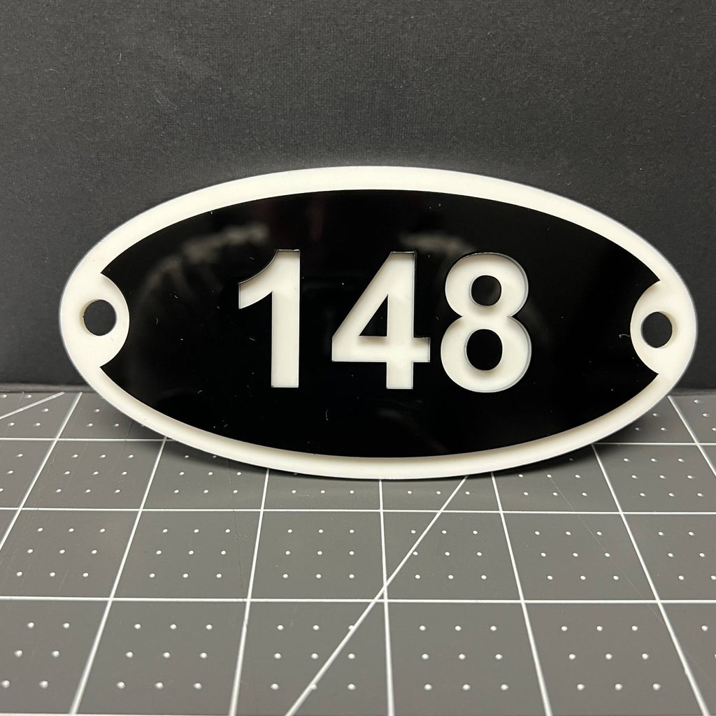Custom 3D House Numbers – Modern Laser Cut Door Sign