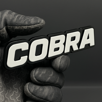 1PC COBRA Emblem Multicolor Custom Badge Sticker for Car SUV TRUCK
