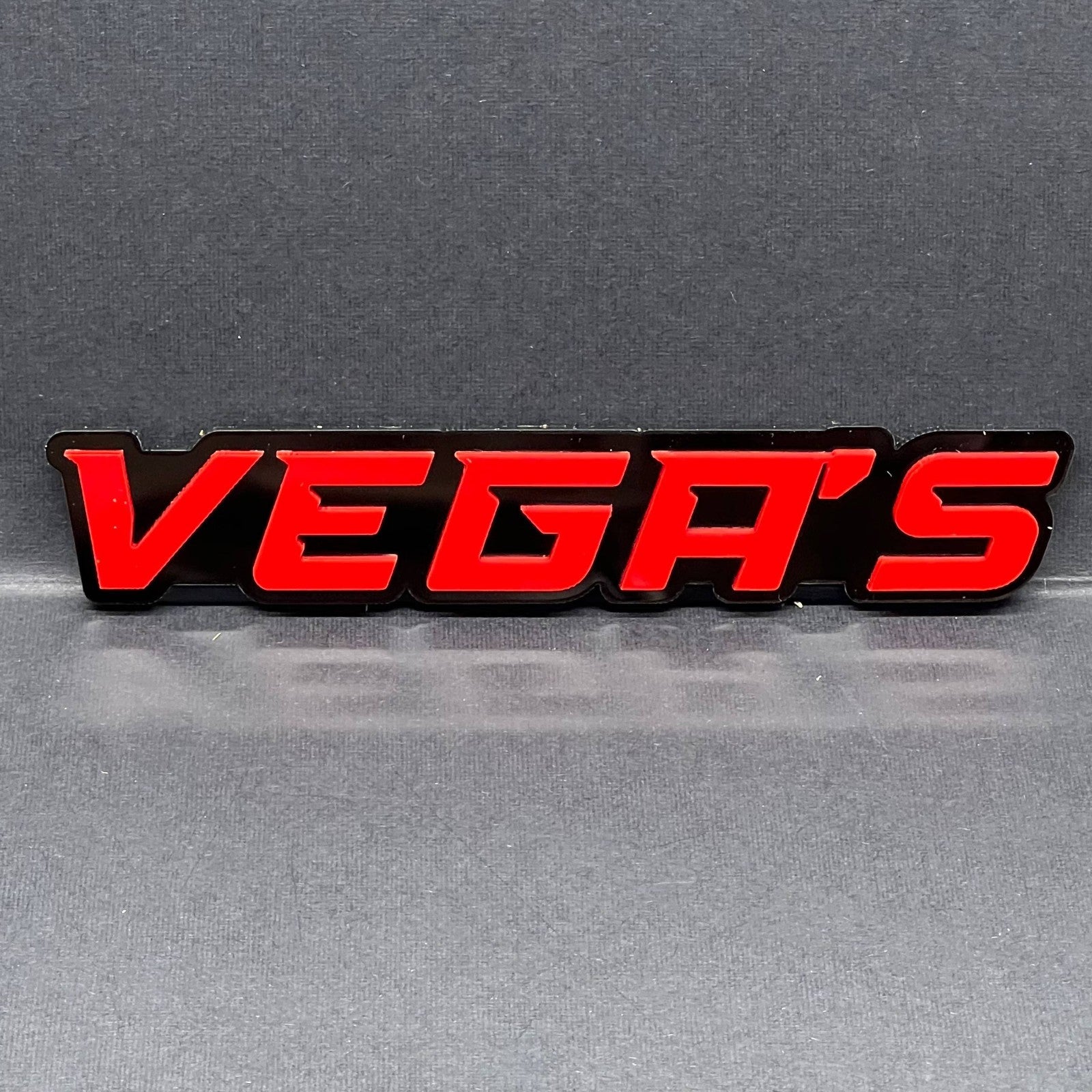 1PC VEGAS Emblem – Durable 3D Acrylic Car, SUV & Truck Exterior Badge