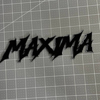1PC MAXIMA Emblem – 3D Multicolor Acrylic Car Badge Decal Fits Nissan Maxima