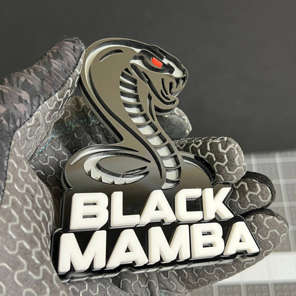 BLACK MAMBA 3D Emblem – Custom Acrylic Tailgate Badge for Ford Truck & SUV 1PC
