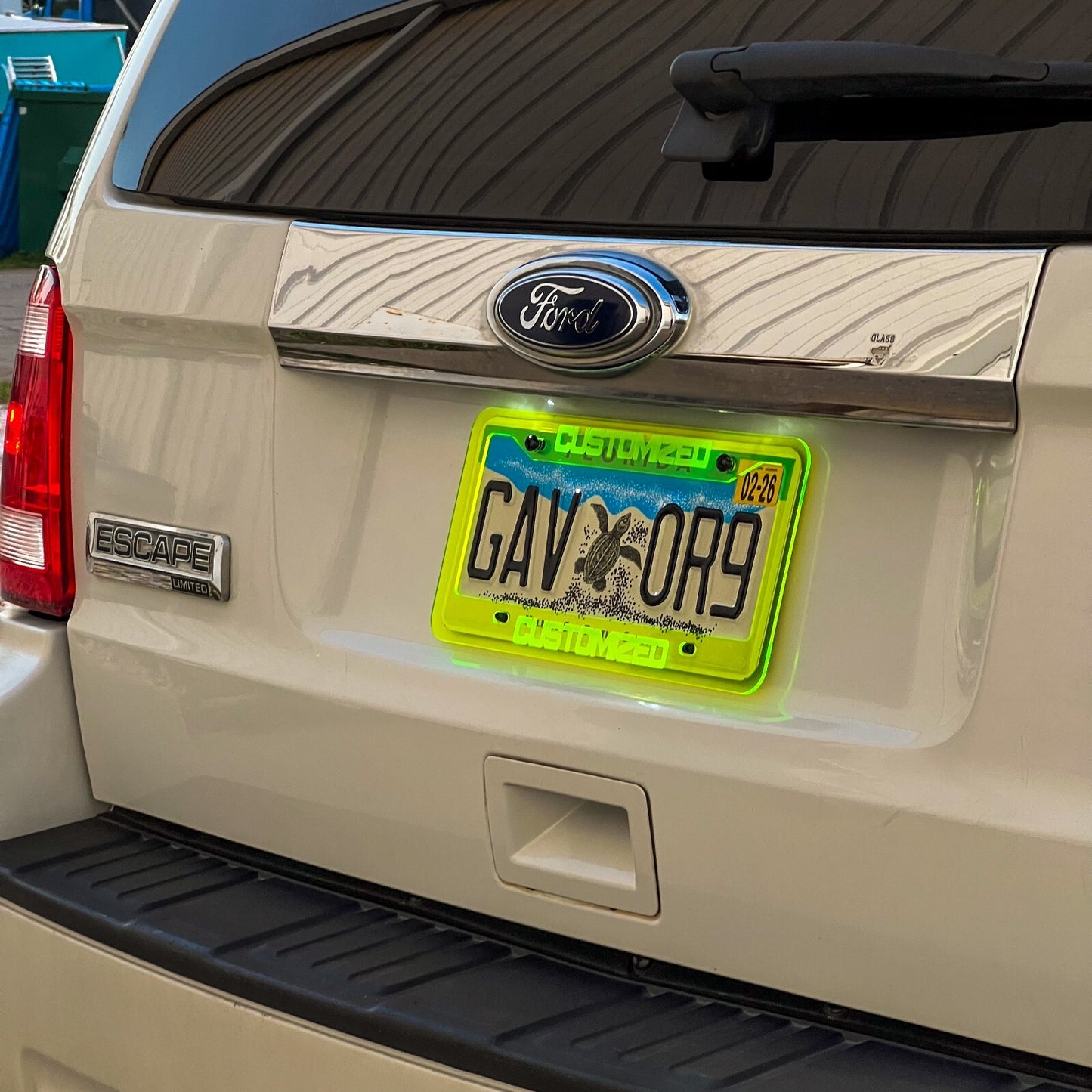 CUSTOM PERSONALIZED License Plate Frame COLOR CHOICE