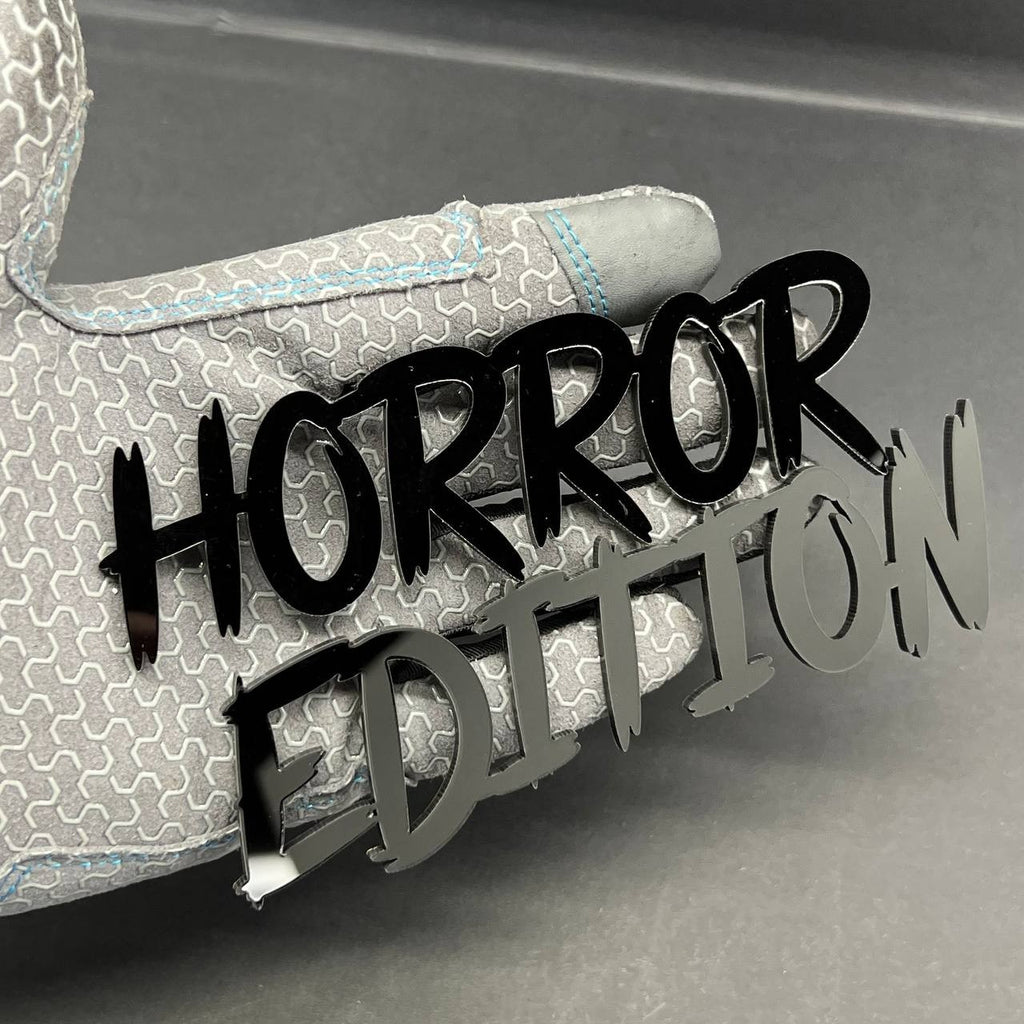 1PC HORROR Edition Emblem – 3D Multicolor Acrylic Car Badge Decal