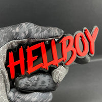 1PC HELLBOY 3D Emblem – Custom Fender or Tailgate Badge for Car, SUV, or Truck