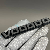 1PCS VOODOO Badge Decal – 3D Acrylic Car Truck Fender Tailgate Trunk Emblem