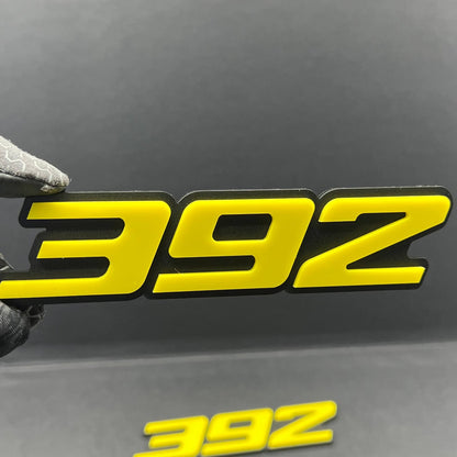 392 Multicolor 3D Acrylic Emblems – Muscle Car Engine Fender Badge Set