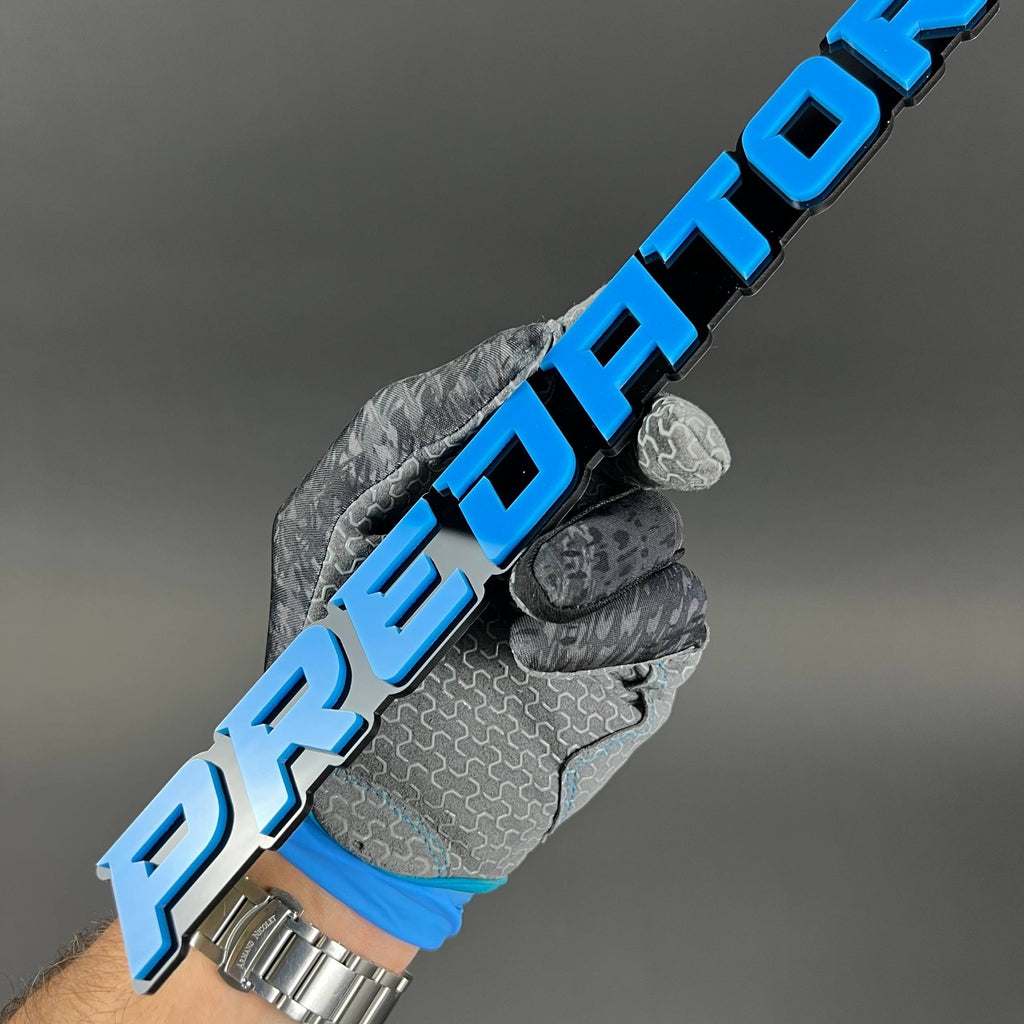 1PC PREDATOR 3D Badge – Acrylic Fender Trunk Tailgate Car Truck Decal