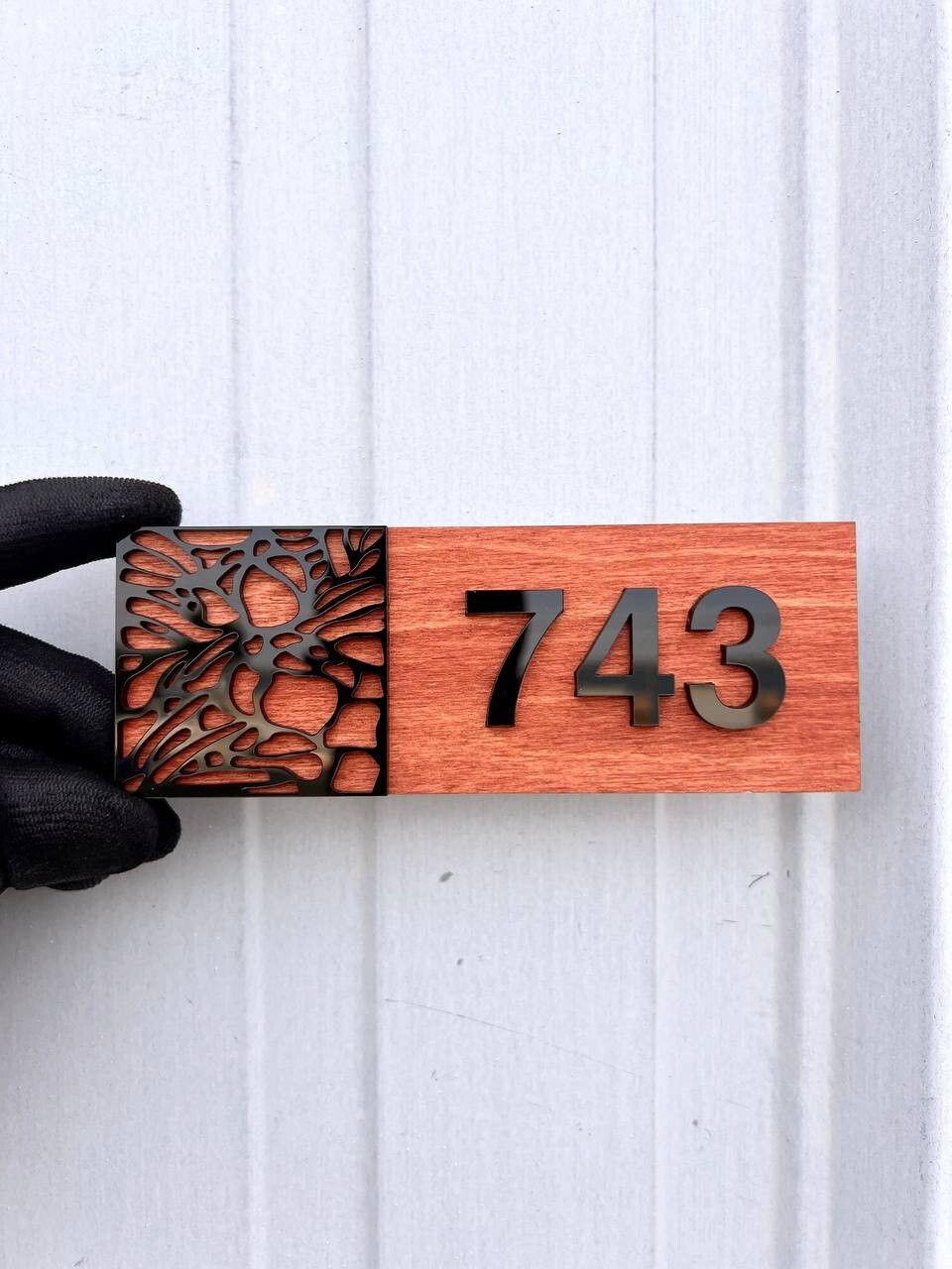 Custom House Number Plaque Personalized Home Address Sign house number