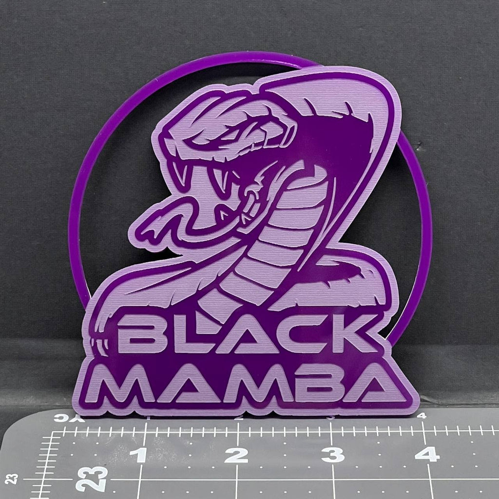 1PC Cobra Snake Emblem – 3D Acrylic Badge Decal Fits Ford Mustang Shelby GT